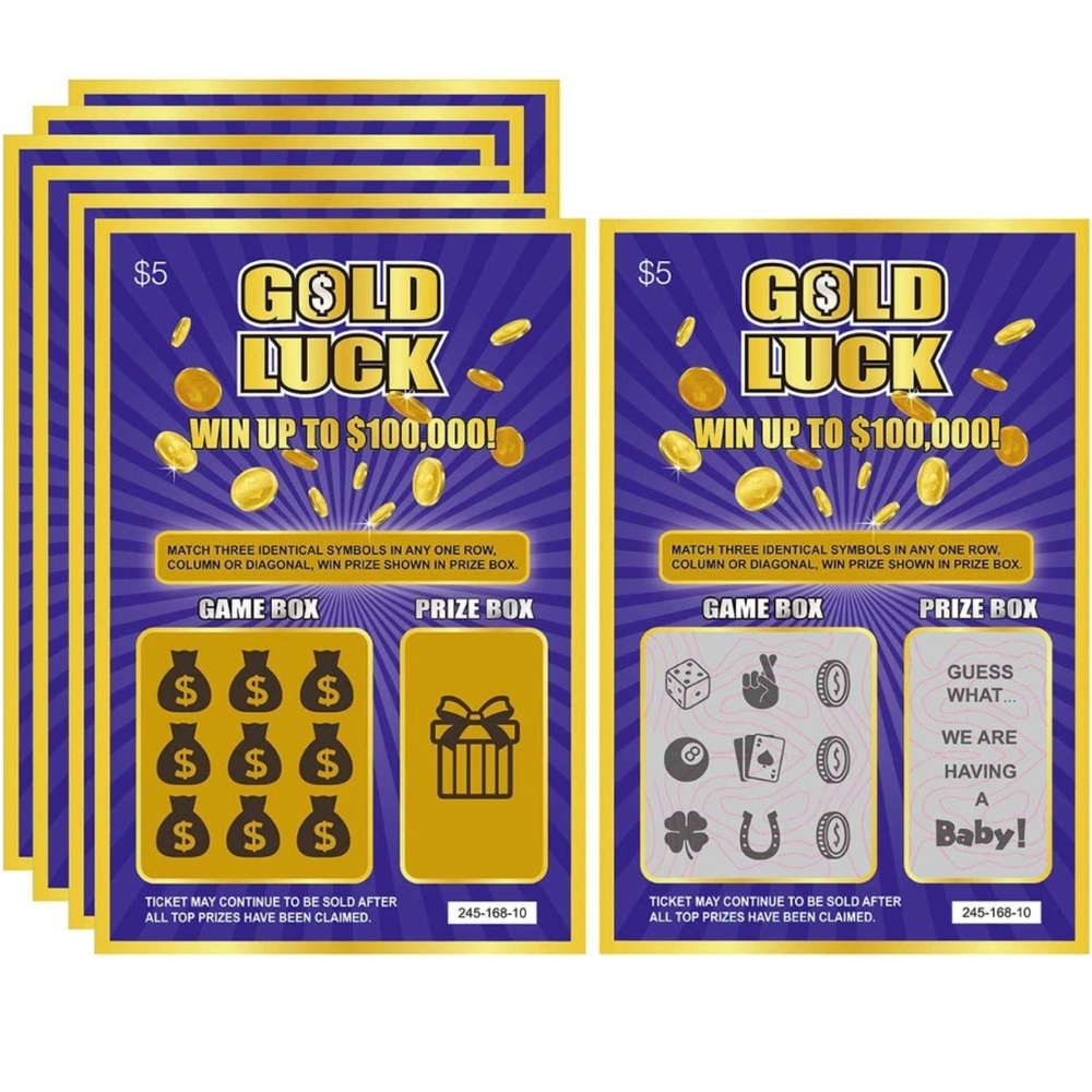 Pregnancy Announcement Scratch off